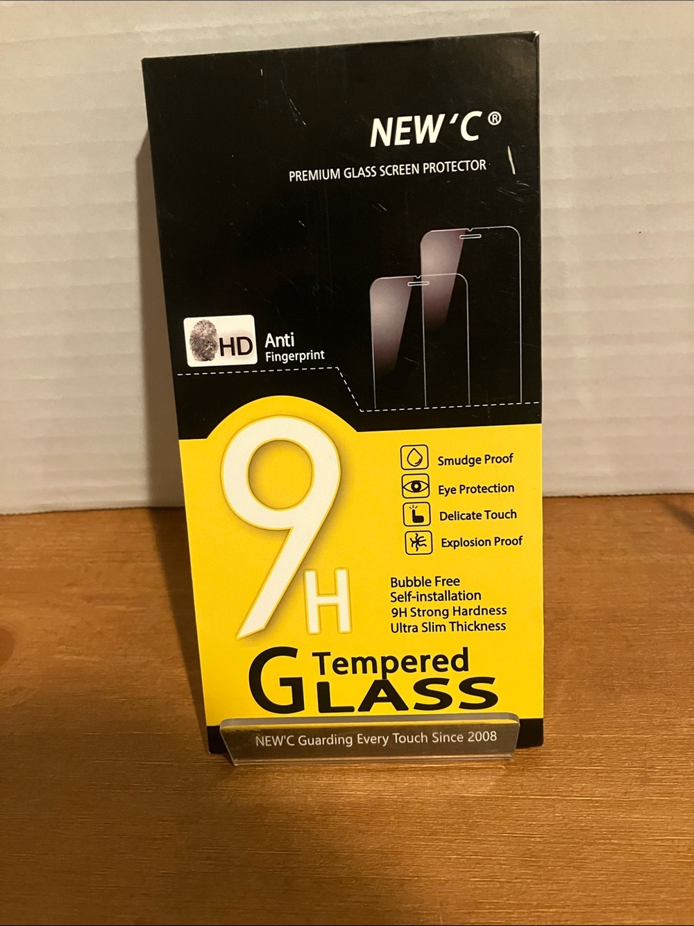 NEW'C 9H Tempered Glass Screen Protector - iPhone 16 Plus